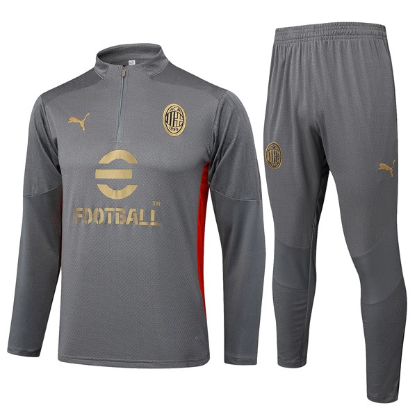 Sudadera De Training AC Milan 2024-2025 Gris